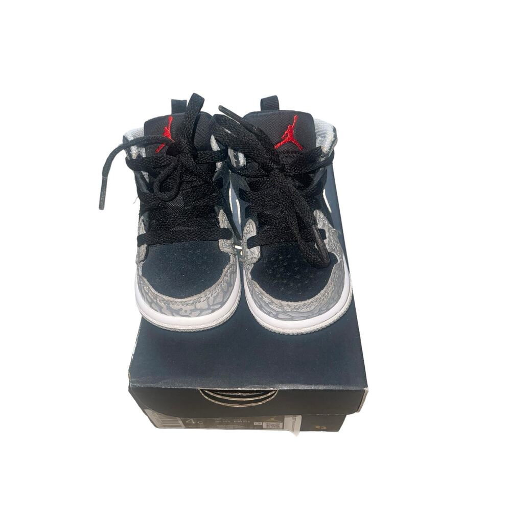 Nike Air Jordan AJ1 Mid TD Toddler Elephant Print 4C Unisex